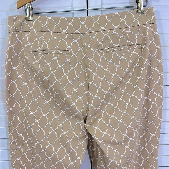 Ann Taylor Factory Pants Crop Size 12 Stretch NWOT - Picture 14 of 15